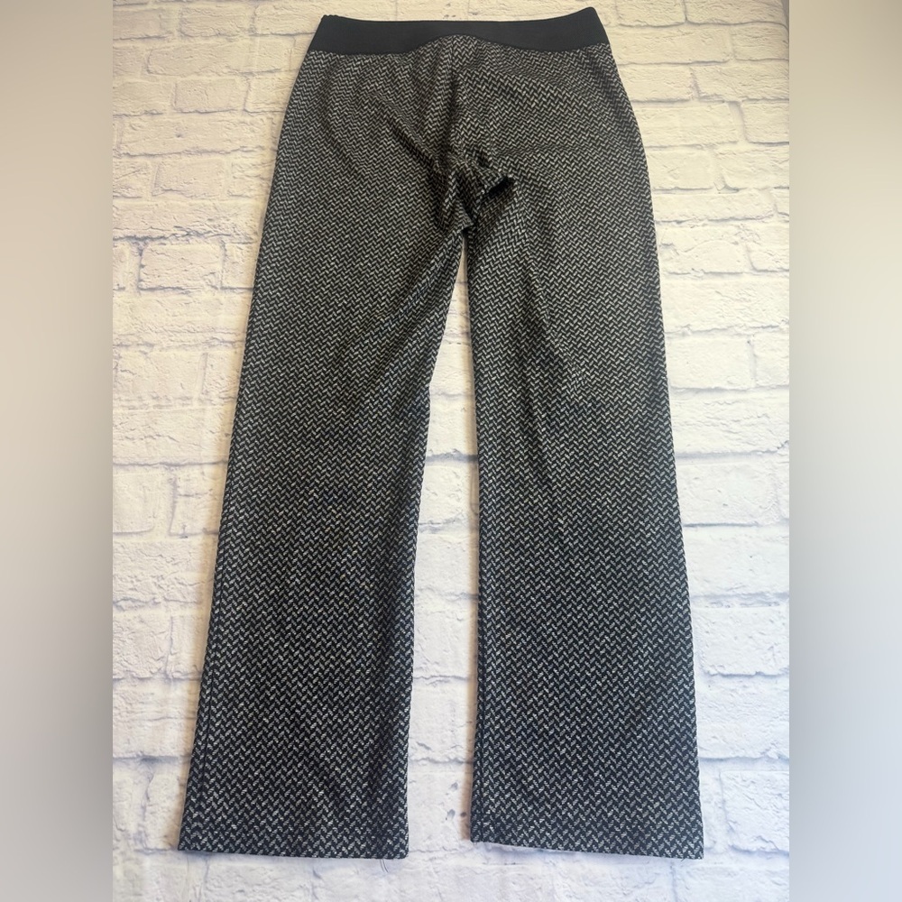 Zac & Rachel Black & Gray Patterned Pull On Pants. Size L. - Picture 6 of 7